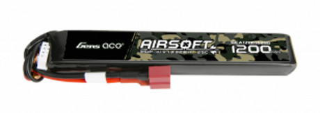 BAT118-2 Batterie Lipo 2S 11.1V 1200mAh 25C 1 sticks T-DEAN Genspow Photo BAT118-2 Batterie Lipo 2S 11.1V 1200mAh 25C 1 sticks T-DEAN Genspow