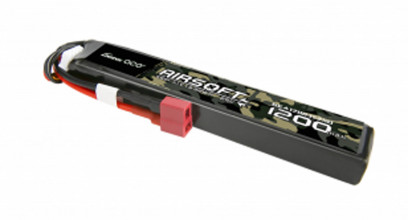BAT118-4 Batterie Lipo 2S 11.1V 1200mAh 25C 1 sticks T-DEAN Genspow Photo BAT118-4 Batterie Lipo 2S 11.1V 1200mAh 25C 1 sticks T-DEAN Genspow