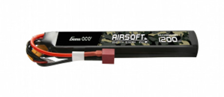 BAT120-4 Battery 11.1v 1200 mah 2 sticks T-Dean Genspow Photo BAT120-4 Battery 11.1v 1200 mah 2 sticks T-Dean Genspow