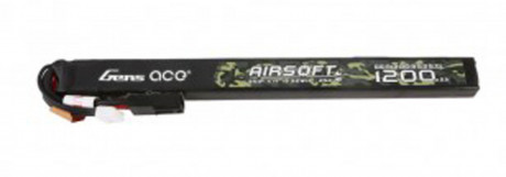 BAT121-1 Battery 11.1v 1200 mah 1 stick Tamiya Genspow Photo BAT121-1 Battery 11.1v 1200 mah 1 stick Tamiya Genspow