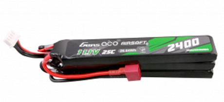 BAT130-1 Battery 11.1v 2400 mah 3 sticks T-Dean Genspow Photo BAT130-1 Battery 11.1v 2400 mah 3 sticks T-Dean Genspow