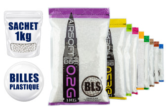 BLS Standard airsoft balls 6 mm - 1 kg bag