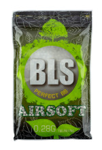 6mm Airsoft BIO White BBs 0.28g – BLS – 1 kg Bag