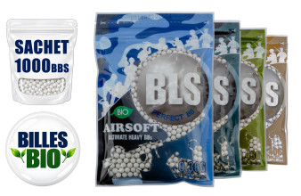 BLS 6mm BIO Airsoft BBs - 1000 BBs