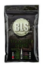 BLS 0.30 g BIO Tracer Airsoft BBs - 1 KG Bag