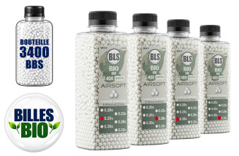 BLS Precision BIO BBs 6 mm - bottle of 3400 BBs