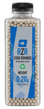 Photo BB9135-01.jpg Billes Airsoft 6mm RZR BIO en bouteille 3350 bbs