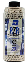 Billes Airsoft 6mm RZR 0.20g BIO bouteille 3350 bbs