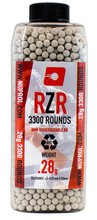 Billes Airsoft 6mm RZR 0.28g BIO bouteille 3350 bbs