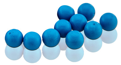Cal. 50 - Rubber balls - Tube of 10 balls