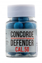 Cal. 50 - Rubber Defense Balls - Jar of 30 balls