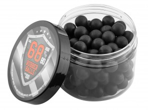 BBR93 Cal. 68 - Rubber / metal balls - Box of 100 balls Photo BBR93 Cal. 68 - Rubber / metal balls - Box of 100 balls
