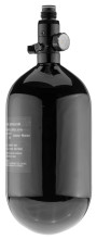 Photo BO211-02.jpg Bouteille BO Carbone vernis noir + régulateur 4500 PSI