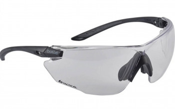 BOL100-4 Lunettes BOLLE Combat Kit incolore avec deux écrans, harnais et housse Photo BOL100-4 Lunettes BOLLE Combat Kit incolore avec deux écrans, harnais et housse