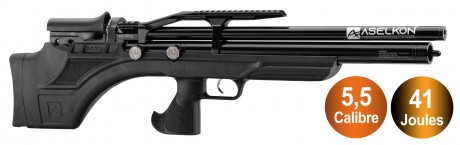 PCP air rifle Aselkon MX7-S 41J Regulator Jet ...