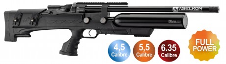 Photo CA650635-V Aselkon MX8 Evoc PCP Air Rifle High Power Regulator