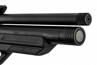 Photo CA6510EX-03 PCP air rifle Aselkon MX10-S Regulator Jet Black Cal .22 <19J