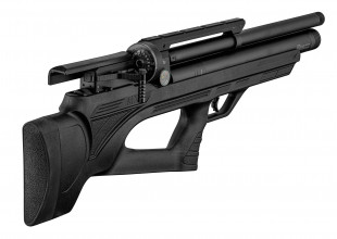 Photo CA6510EX-07 PCP air rifle Aselkon MX10-S Regulator Jet Black Cal .22 <19J
