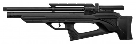 Photo CA6510EX-08 PCP air rifle Aselkon MX10-S Regulator Jet Black Cal .22 <19J