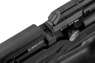 Photo CA6510EX-13 PCP air rifle Aselkon MX10-S Regulator Jet Black Cal .22 <19J