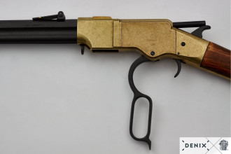 CD1030L-03 Denix Decorative Replica of the 1866 American Lever Rifle Photo CD1030L-03 Denix Decorative Replica of the 1866 American Lever Rifle
