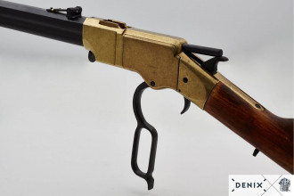 CD1030L-04 Denix Decorative Replica of the 1866 American Lever Rifle Photo CD1030L-04 Denix Decorative Replica of the 1866 American Lever Rifle