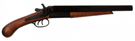 Replica Denix double barrel pistol USA 1868