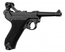 Photo CD1143-04 Réplique décorative Denix du pistolet allemand Luger P08