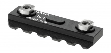 CG501-2 Rail aluminium CLAWGEAR M-LOK 5 Slots Photo CG501-2 Rail aluminium CLAWGEAR M-LOK 5 Slots