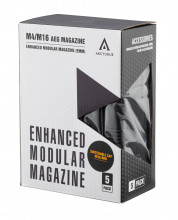 Photo CLE2020-01.jpg Pack de 5 chargeurs AEG ARCTURUS AR MOD1 M4/M16 30/130 RDS -NOIR