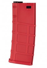 CLE7110-2 Chargeur mid-cap 200 billes Rouge pour M4 séries Photo CLE7110-2 Chargeur mid-cap 200 billes Rouge pour M4 séries