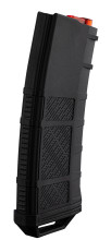 Photo CLK2104-03.jpg Chargeur AMAROK AEG TYPE A noir/rouge