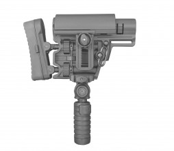 DLG132-3 Adjustable monopod 21mm rail mount Photo DLG132-3 Adjustable monopod 21mm rail mount