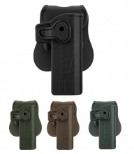 GE16010-V Hi-Capa Right Hand Quick Release Rigid Holster Photo GE16010-V Hi-Capa Right Hand Quick Release Rigid Holster