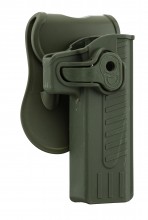 GE16012-2 Hi-Capa Right Hand Quick Release Rigid Holster Photo GE16012-2 Hi-Capa Right Hand Quick Release Rigid Holster