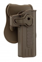 GE16013-2 Hi-Capa Right Hand Quick Release Rigid Holster Photo GE16013-2 Hi-Capa Right Hand Quick Release Rigid Holster