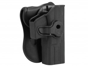 GE16040 Holster rigide Quick Release pour Glock 17 Droitier Photo GE16040 Holster rigide Quick Release pour Glock 17 Droitier