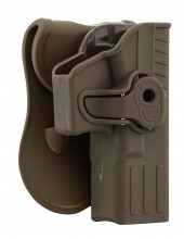 GE16043-3 Holster rigide Quick Release pour Glock 17 Droitier Photo GE16043-3 Holster rigide Quick Release pour Glock 17 Droitier