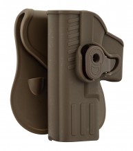 GE16043L-1 Holster rigide Quick Release pour Glock 17 Gaucher Photo GE16043L-1 Holster rigide Quick Release pour Glock 17 Gaucher
