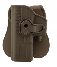 GE16043L-2 Holster rigide Quick Release pour Glock 17 Gaucher Photo GE16043L-2 Holster rigide Quick Release pour Glock 17 Gaucher