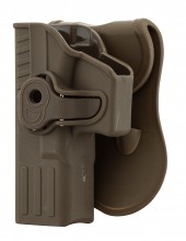 GE16043L-3 Holster rigide Quick Release pour Glock 17 Gaucher Photo GE16043L-3 Holster rigide Quick Release pour Glock 17 Gaucher
