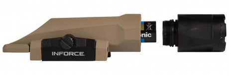 IF71012DE-01 Inforce WMLx White Tactical Flashlight - Gen 3 Photo IF71012DE-01 Inforce WMLx White Tactical Flashlight - Gen 3