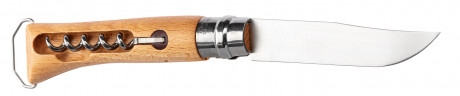 Couteau Opinel numéro 10 - décapsuleur tire-bouchon