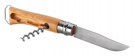 Photo LC246-13.jpg Opinel knife number 10 - corkscrew bottle opener