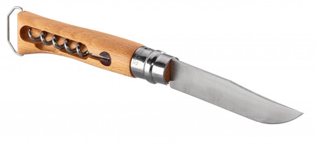 Photo LC246-14.jpg Opinel knife number 10 - corkscrew bottle opener