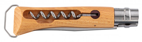 Photo LC246-16.jpg Opinel knife number 10 - corkscrew bottle opener