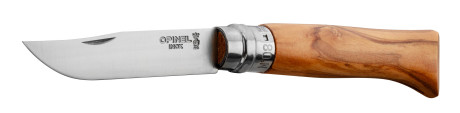 Opinel No. 8 Olivier pocket knife + Alpine case