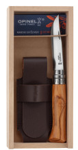 Photo LC280-22.jpg Couteau de poche Opinel n°8 Olivier + étui Alpine