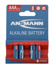Piles alcalines LR03 AAA - Ansmann