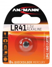 Photo LC427-1 Pile Alcaline LR41 - 1.5 volts - Ansmann